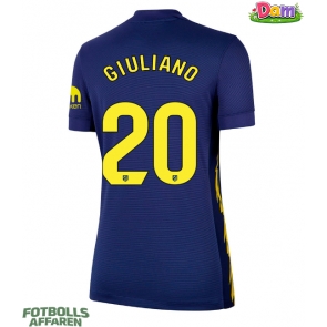 Atletico Madrid Giuliano Simeone #20 Bortatröja Kvinnor 2025-26 Kortärmad